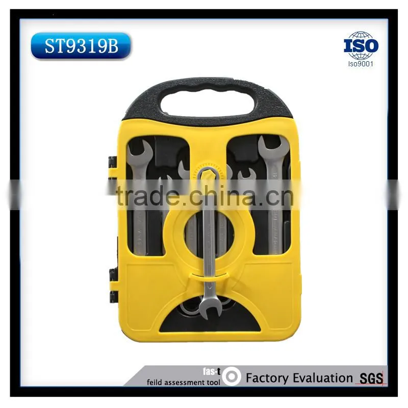 8pcs good price combination spanner set in tool box