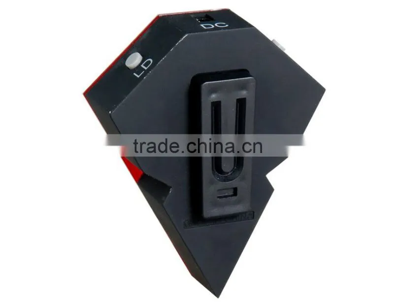 650nm Red Bicycle Led Laser Tail Light