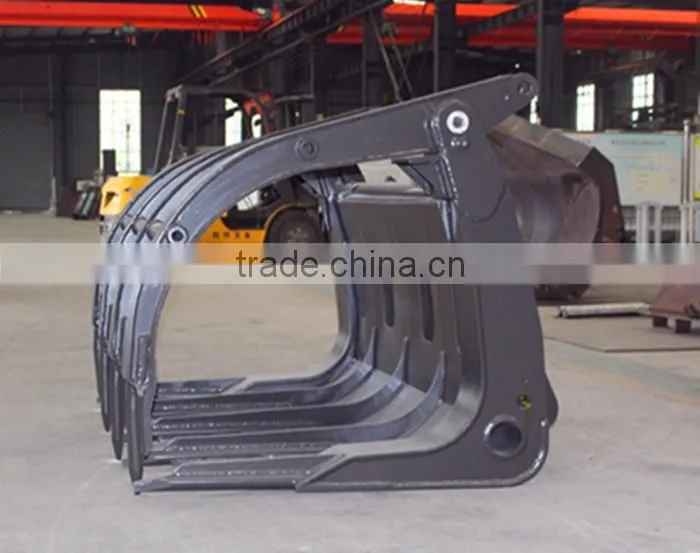 SDLG Wheel Loader LG93X Optional Equipment Grass Grapple For LG936L , Attachment Code 1690100005/1690100093/1690100178
