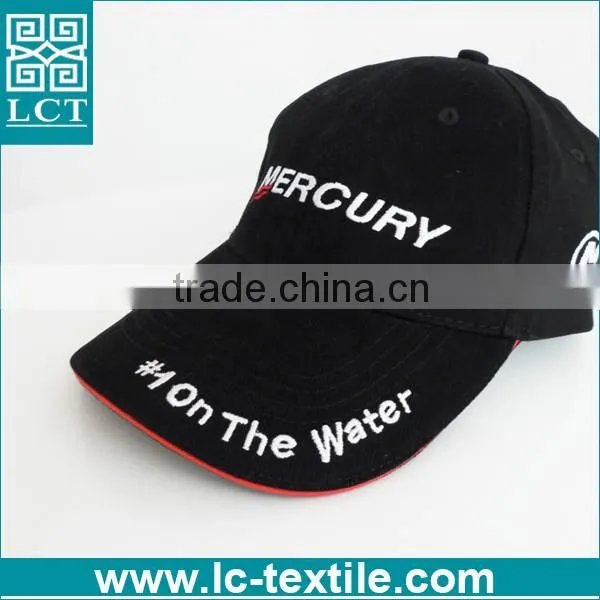 LCTN1880 softtextile baseball trucker cap with embroidery on brim