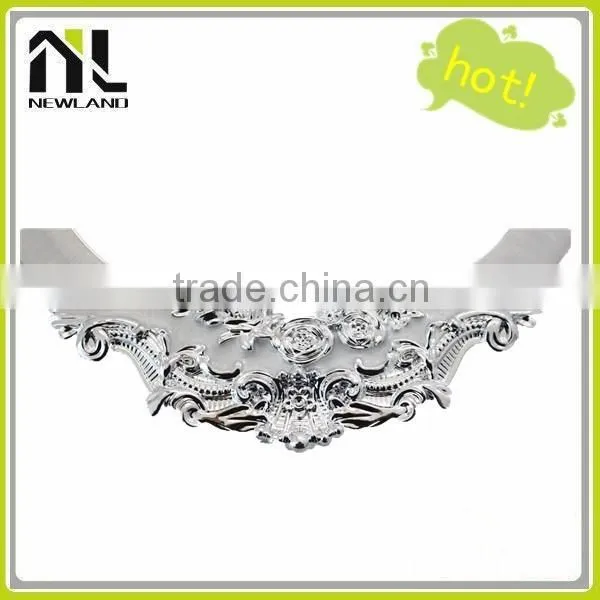 Silver glitter daughter love princess horizontal photo frame