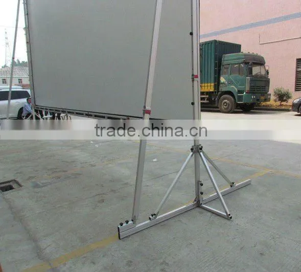 VICTORY Easy install fast fold screen/Quick fold projection screen