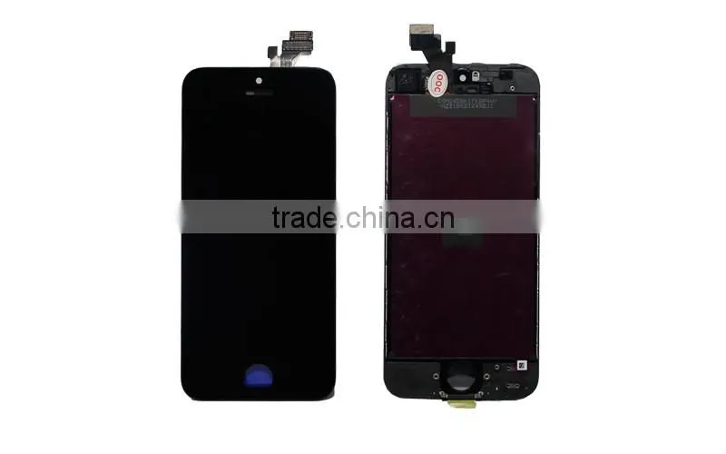 Wholesale Cell phone Parts LCD With Touch Screen Digitizer Assembly for iPhone 5
