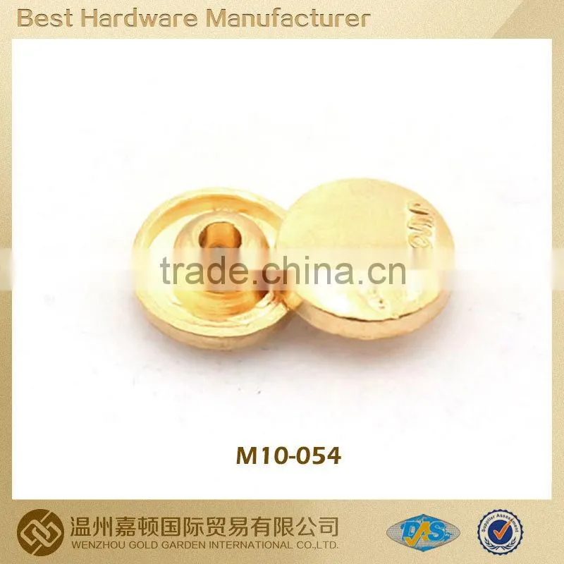 11mm round red copper metal rivets jeans rivets