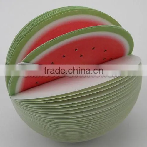 Customized fruit notepad