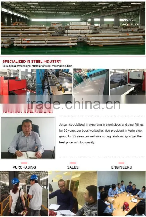 China thin steel plate 3mm stainless steel sheet