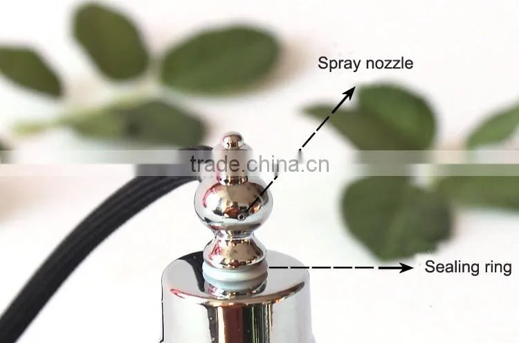 130ml High-grade unique design air bag spray glass perfume bottle
