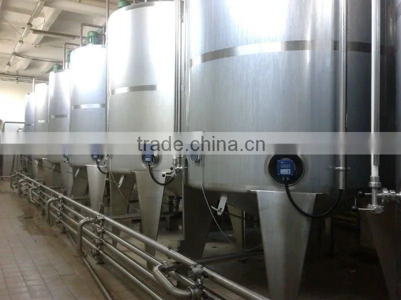 high quality stainless steel milk storage tank