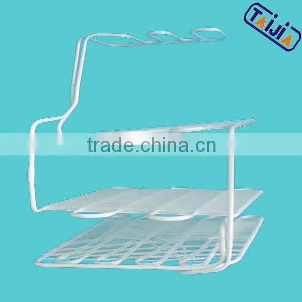 Folding wire tube condenser for freezer