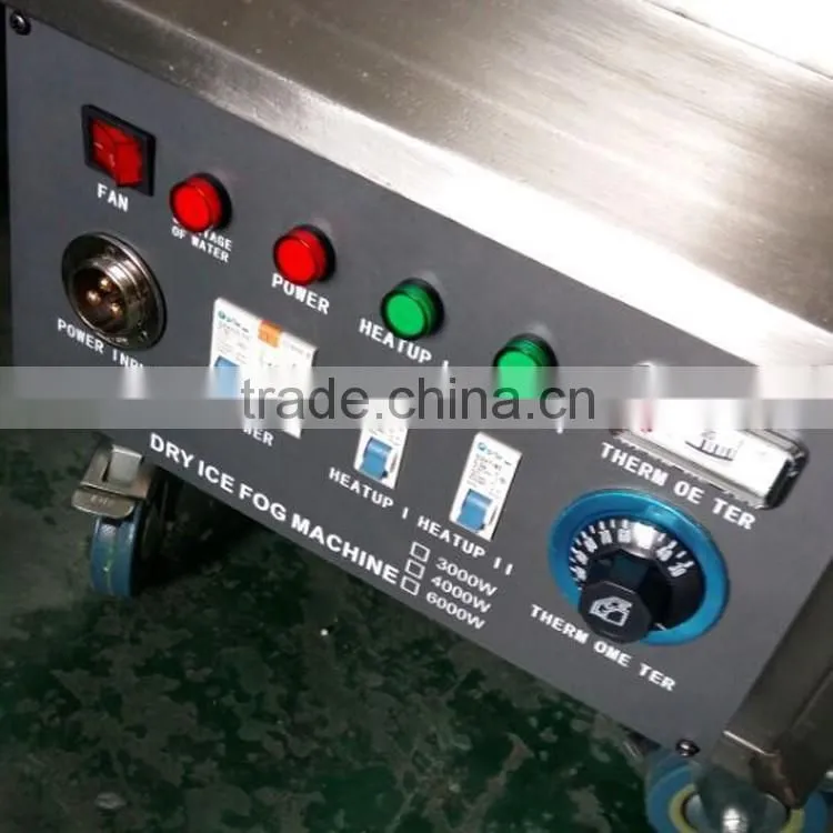 Three Years Warranty Professional Stage Effect Fog Machine Hand Big 6000w Dry Ice Machine