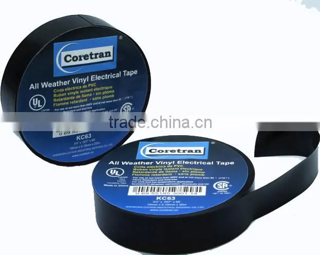 Professional Manufacturer PVC Electrical Insulation Adhesive Tape