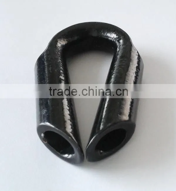 Black color wire rope crimping sleeve