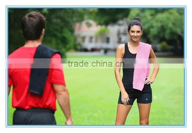 elastic band outdoor microfiber towel