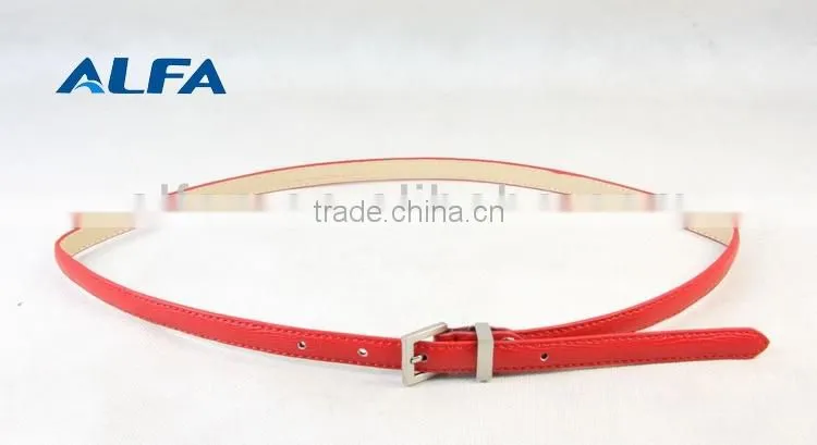 2013 Stable Quality Narrow Cheap Leather Belts
