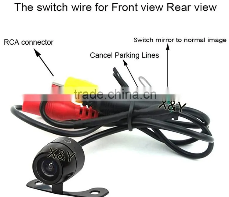 Rear view camera hidden camera XY-1617