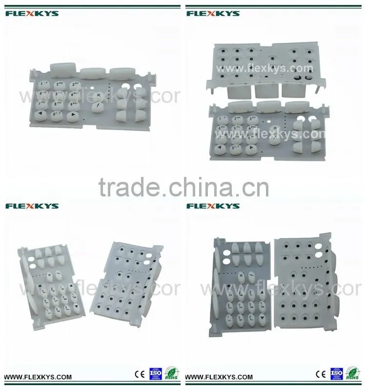 2016 dustproof silicone rubber numerical keypads for laptop