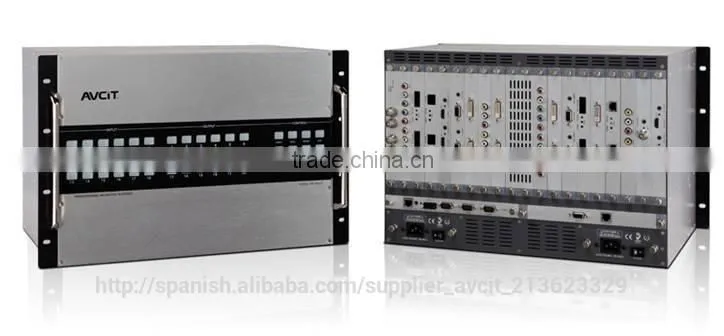 Signal Switch 18x18 Modular and Scalable 18*18 Matrix Switcher With Central Controller Card Fucntion