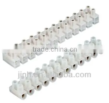 various styles of plastic terminal connector