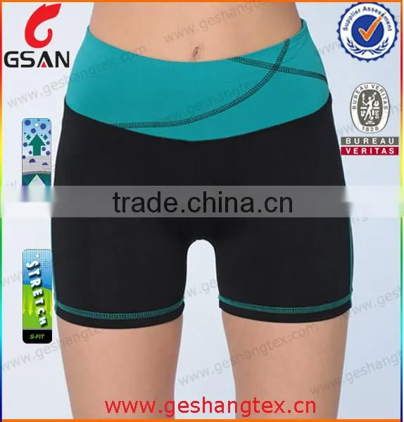 Quick dry lady high waist ladies shorts