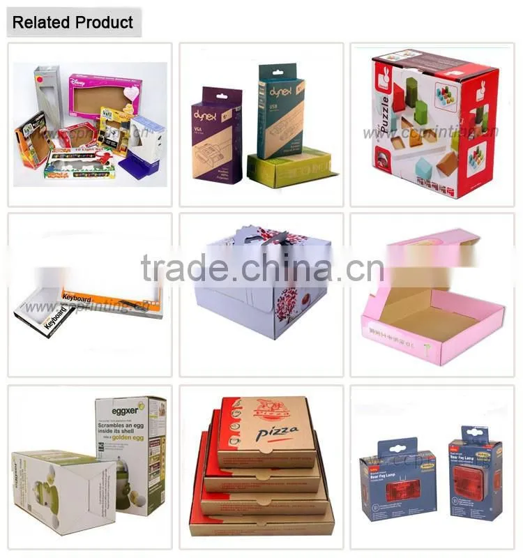 Custom Printing Counter Display Corrugated Paper Display Box