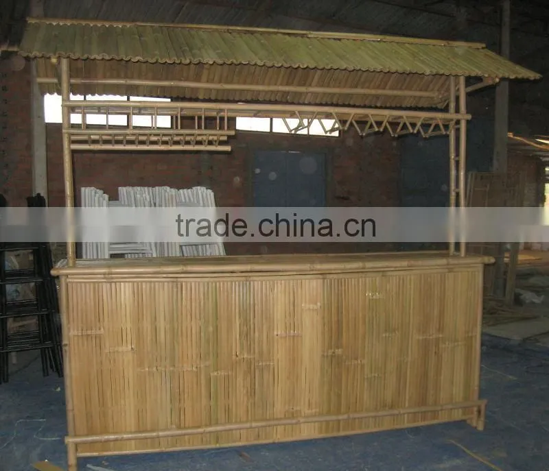 VIETNAM ECO-FRIENDLY NATURAL BAMBOO THATCH TIKI HUTS & BAR & GAZEBO/BAMBOO FURNITURE SET CHEAP PRICE-GIA GIA NGUYEN COMPANY