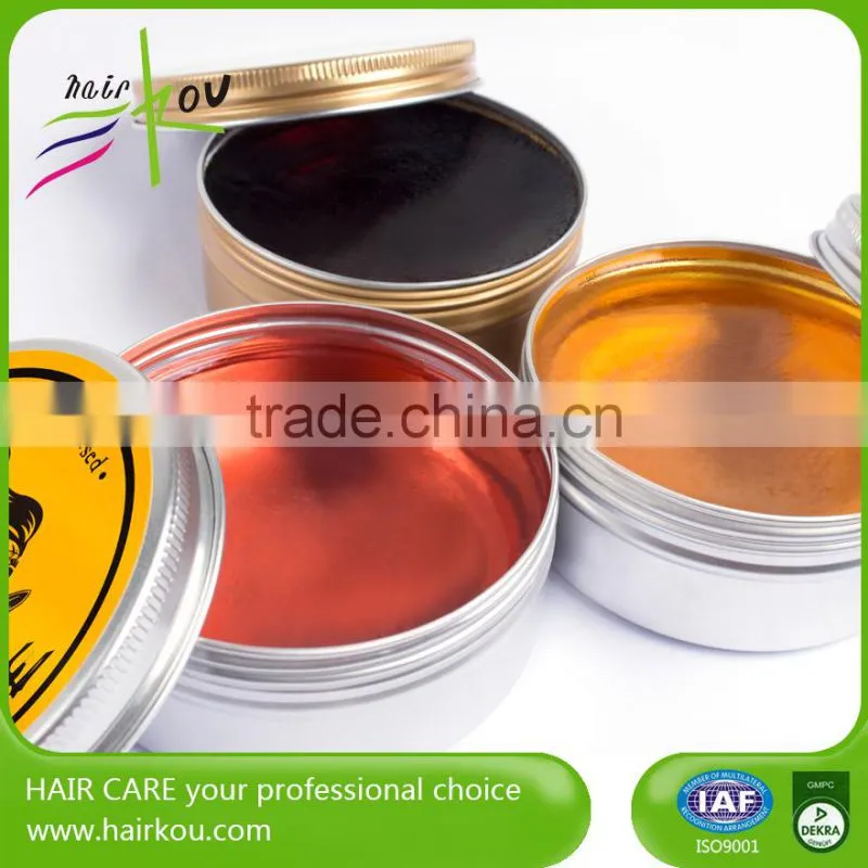 Manufacturer Water Soluble Hair Styling wax clay /New hair styles pomade