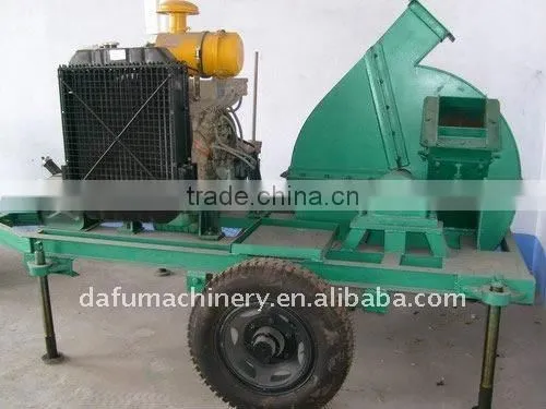 Screw plate-shaped chipping machine -wood chipper