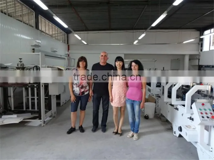 new design automatic folder gluer machine, paper box folding machine
