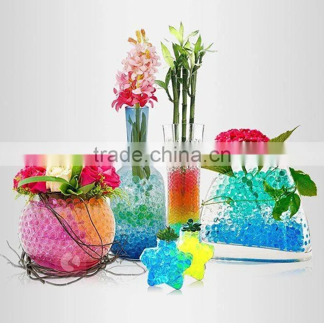 Cube clear UK crystal soil for candle deco