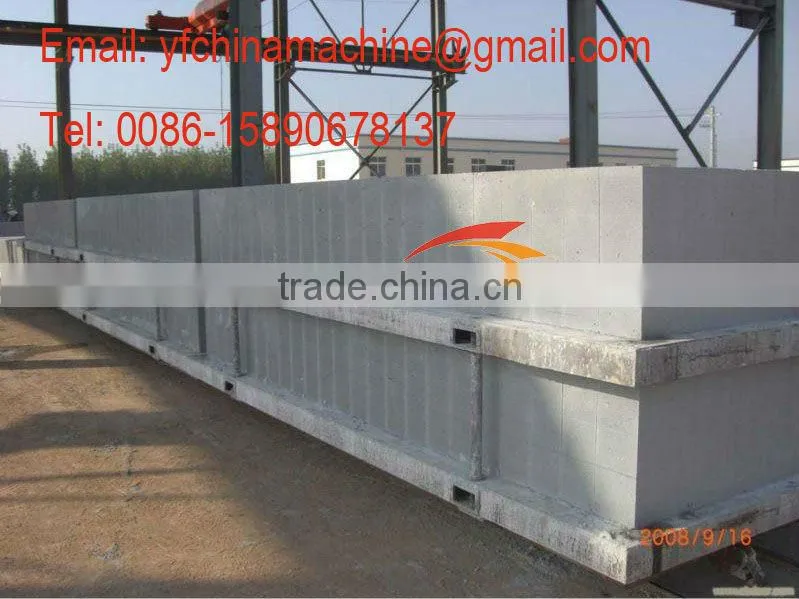 high quality light weight sand aac block production line