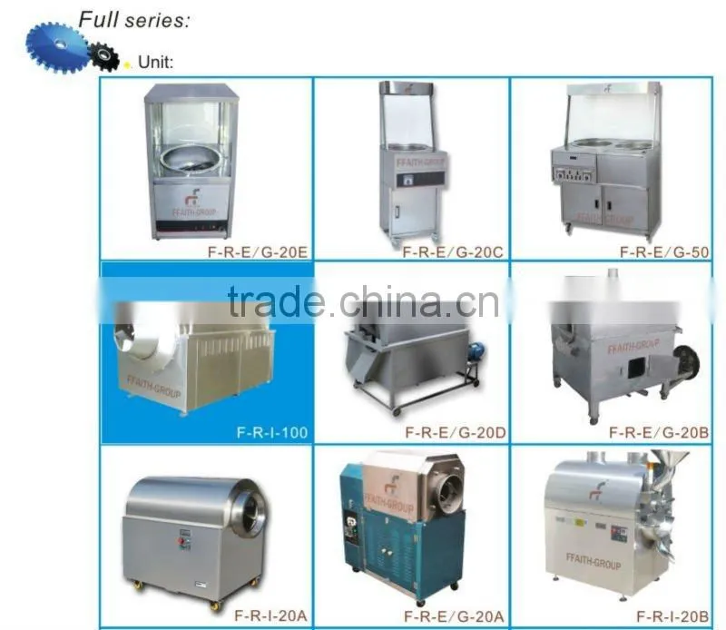 induction heating chestnut roasting machine