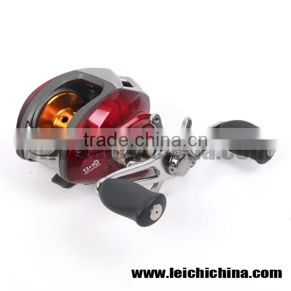 Magnetic & Centrifugal Dual brake bait casting reel