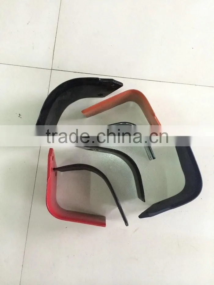 Strictly Quality Spray Surface Treatment Durable Kubota Tiller Blade