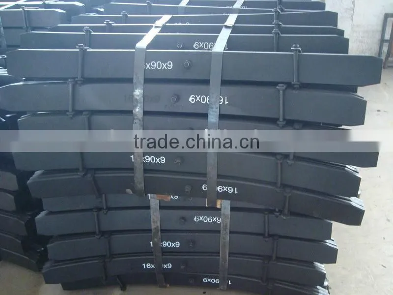 Conventional 100x12 Germany Type Trailer Leaf Spring
