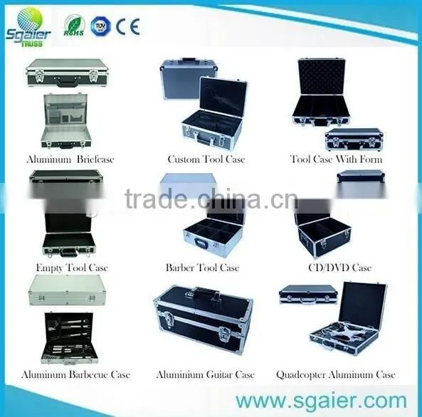 Aluminum used flight case with wheel high quality