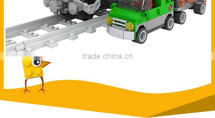 2016 new products wholesale model toy train set building blocks toys for kids