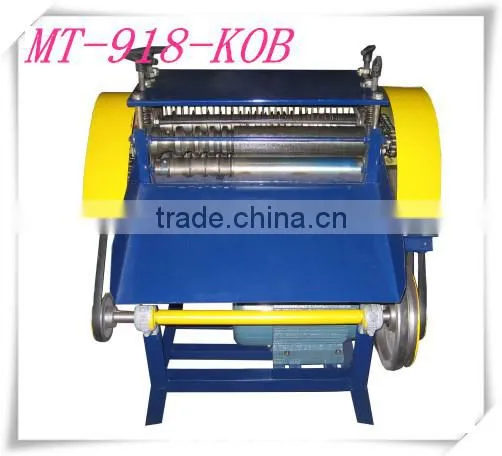 New Type cable and wire recycling machine for copper with Six Blades (MT-918-KOB)