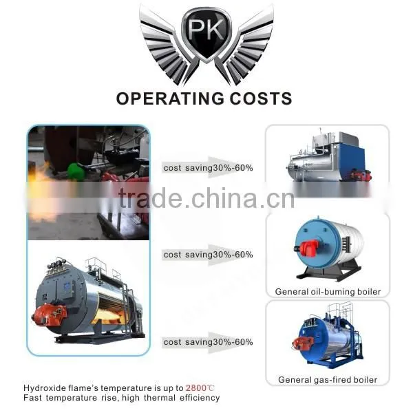 hho power generator natural gas for boiler made in China