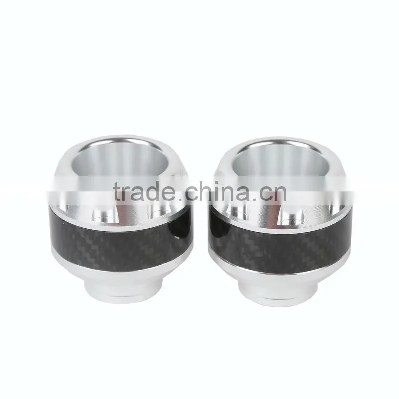 Brand NEW Silver CNC Frame Sliders Crash Protector For Yamaha Moped Scooter