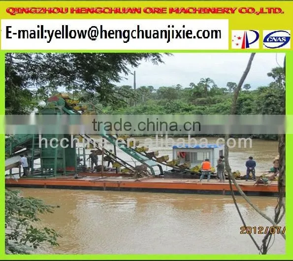Good performance Bucket Type Gold Dredger for sale