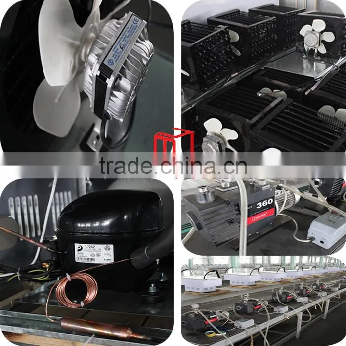 Vertical dish order display-series salad bar refrigerator /salad bar refrigerator /refrigerator thermostat