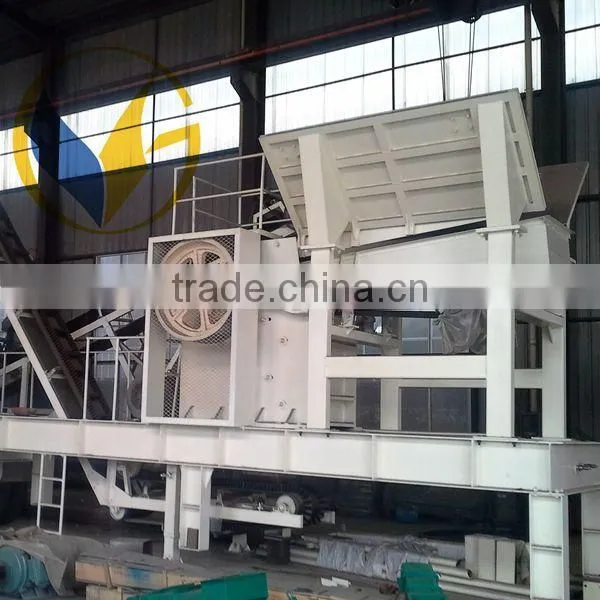 80TPH High Quality mobile crushing plant, Yigong Hot Selling