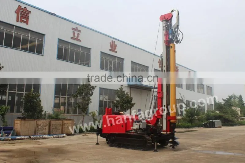 HF160Y Crawler Portable Rotary Bored Pile Drill Rig