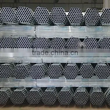 3"1.0mm Building Materials Hot Dip Galvanized Steel Pipe For Greenhouse