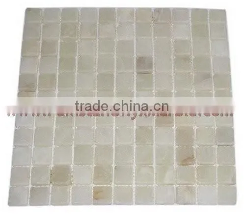 MANUFACTURER AND EXPORTERS Top Quality Cheap Price ONYX TUMBLED MOSAIC TILES COLLECTIONS