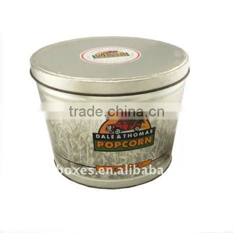 food grade 6.5 gallon large popcorn can