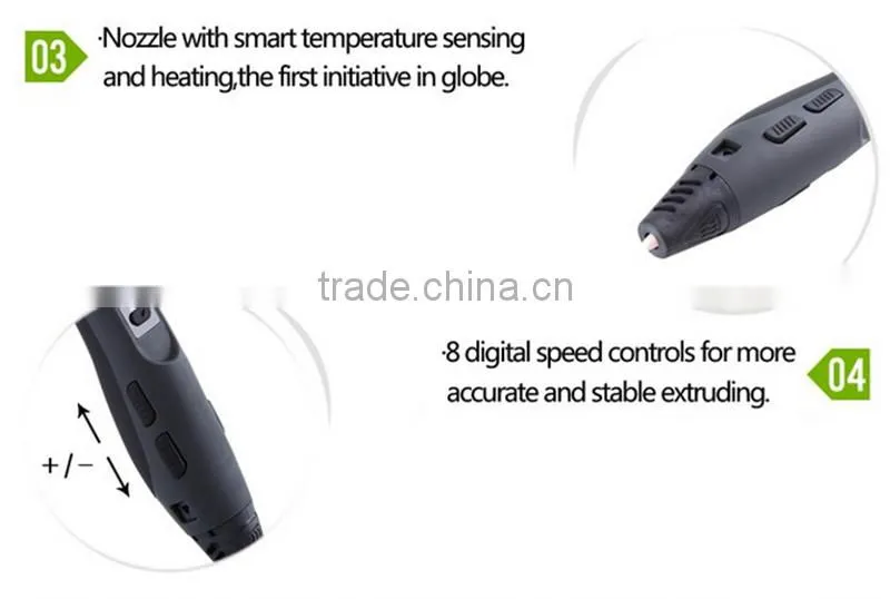 Newest Pen Printing Machines For Sale 3D Printing Pen drawing pen PLA ABS filament