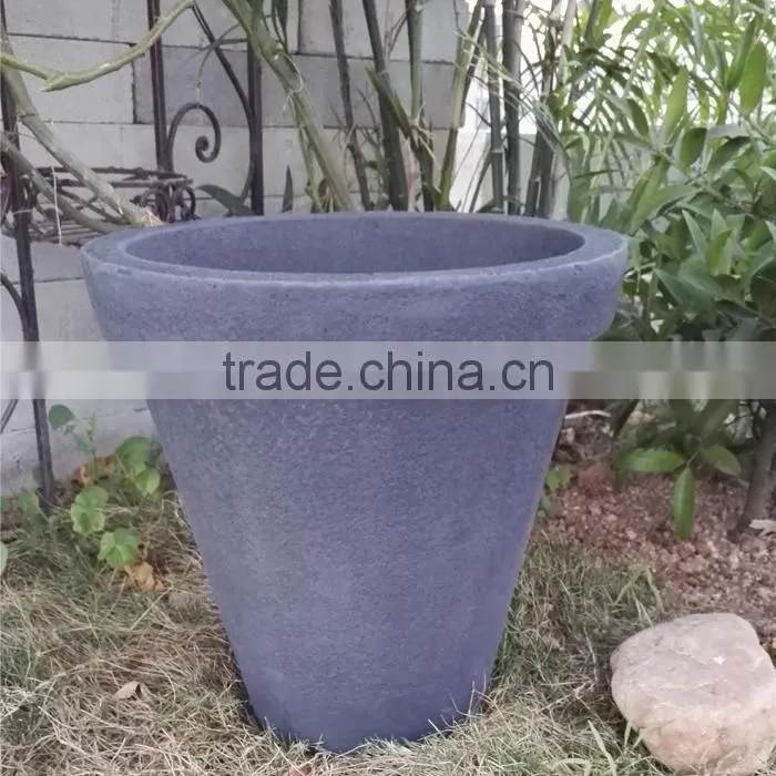 Light Foam Cement Urn Flower Planter Container