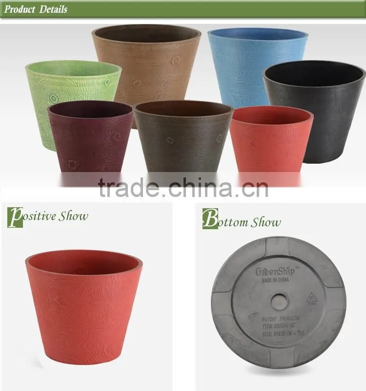 Decorative plastic nursery pots Wholesale From Greenship