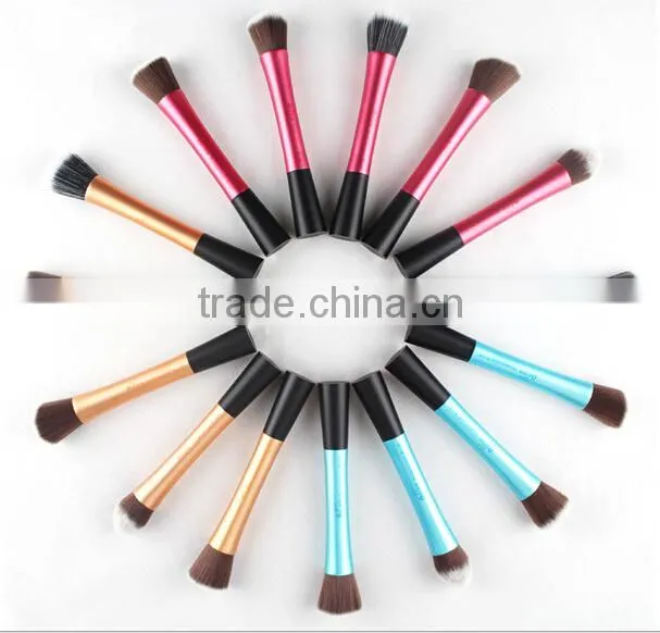 wholesale 24 pcs rose color professional makeup brush makeup brush set